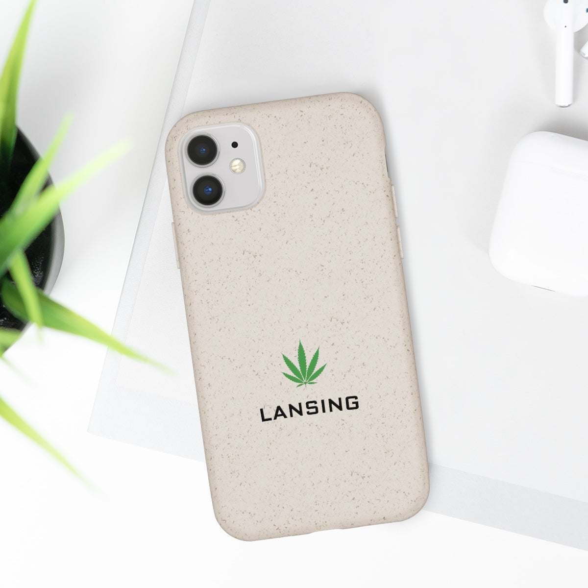 'Lansing' Phone Cases (w/ Cannabis Leaf) | Android & iPhone