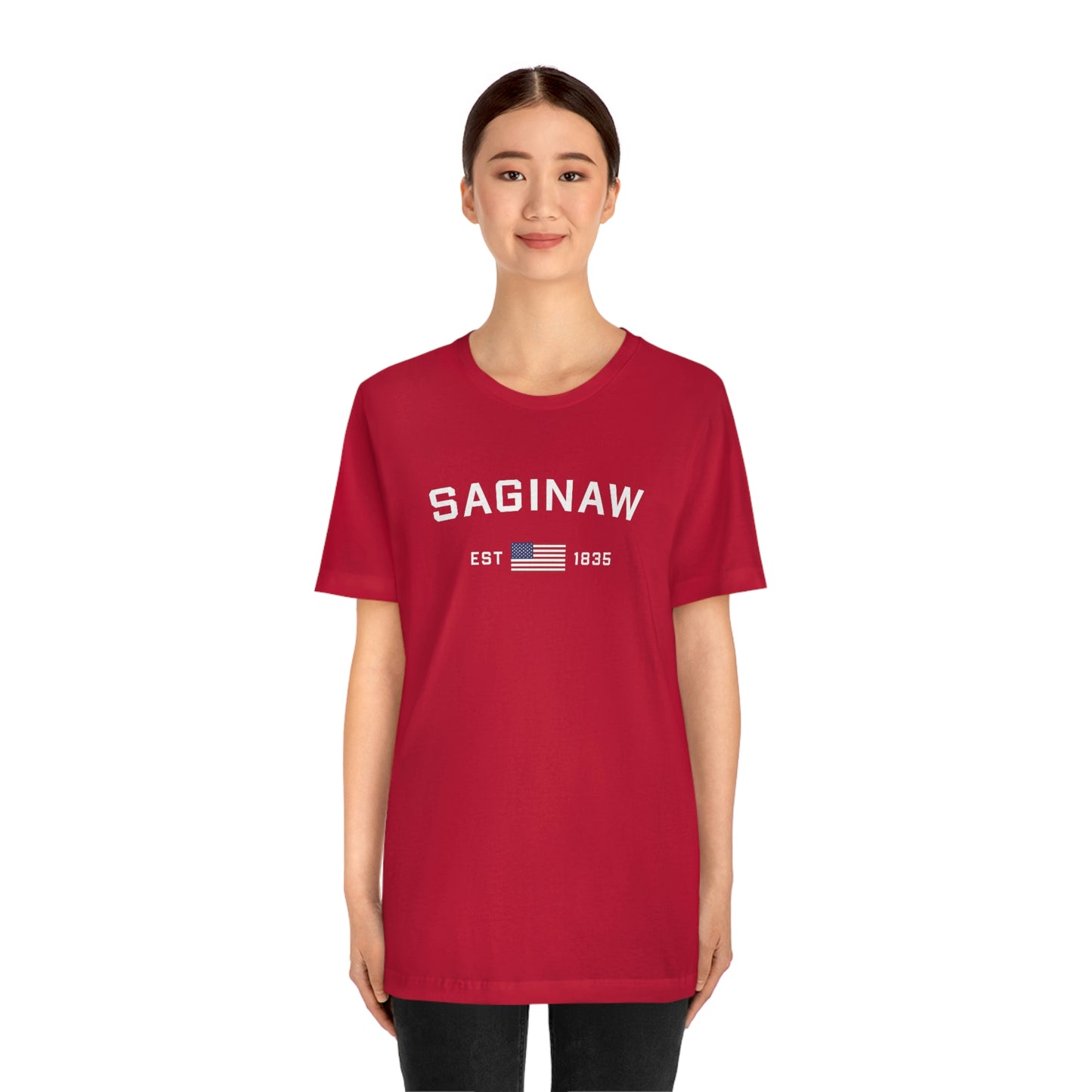 'Saginaw EST 1835' T-Shirt | Unisex Standard Fit