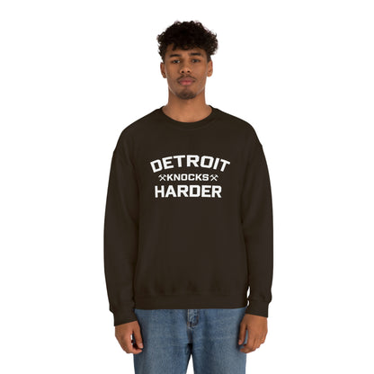 'Detroit Knocks Harder' Sweatshirt | Unisex Standard