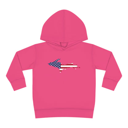 Michigan Upper Peninsula Hoodie (w/ UP USA Flag Outline) | Unisex Toddler