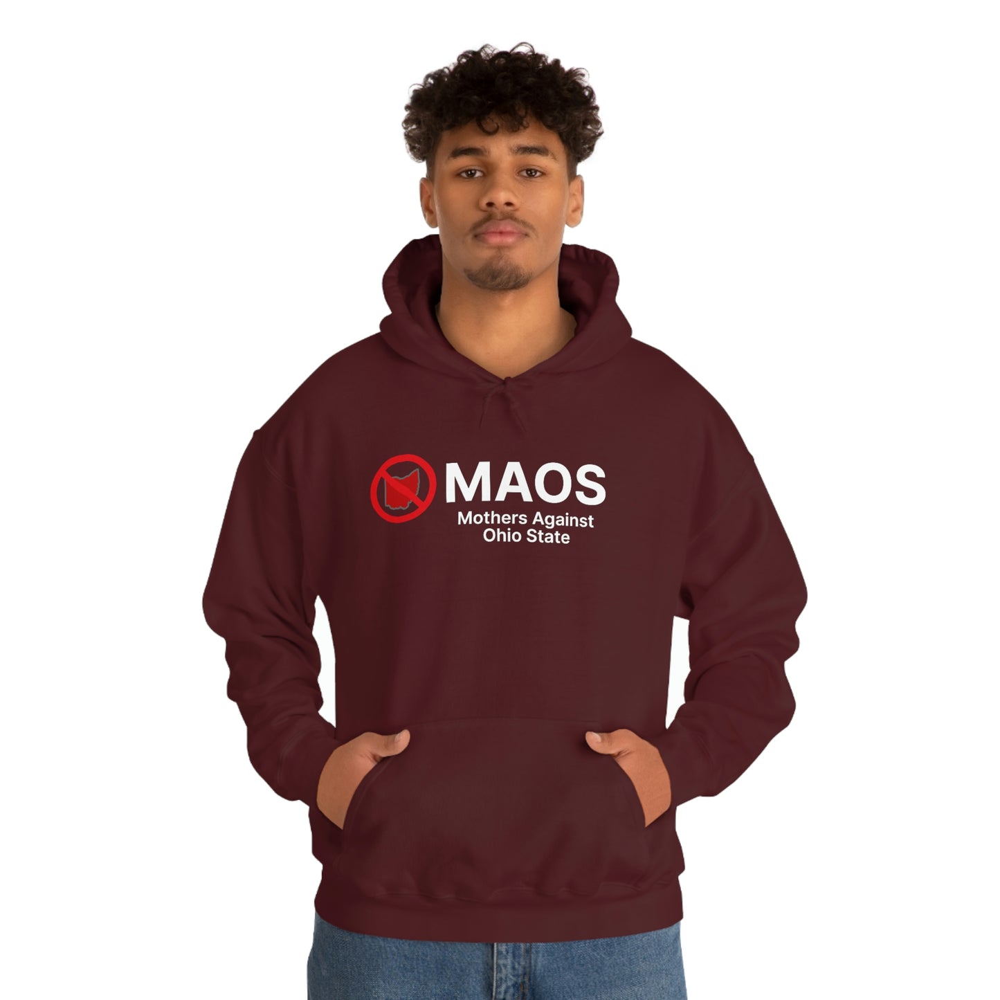 'MAOS Mothers Against Ohio State' Hoodie | Unisex Standard