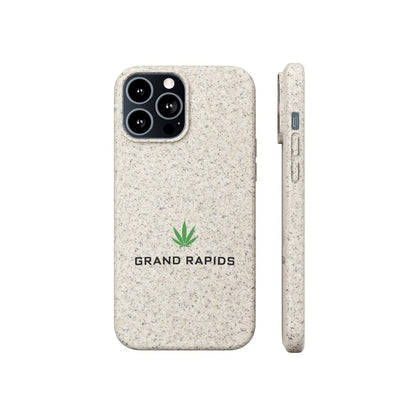 'Grand Rapids' Phone Cases (w/ Cannabis Leaf) | Android & iPhone - Circumspice Michigan