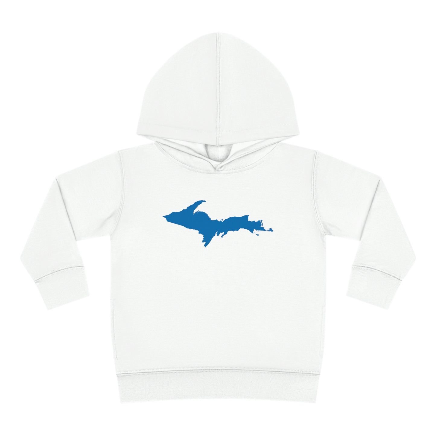 Michigan Upper Peninsula Hoodie (w/ Azure UP Outline) | Unisex Toddler