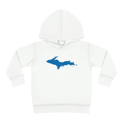 Michigan Upper Peninsula Hoodie (w/ Azure UP Outline) | Unisex Toddler