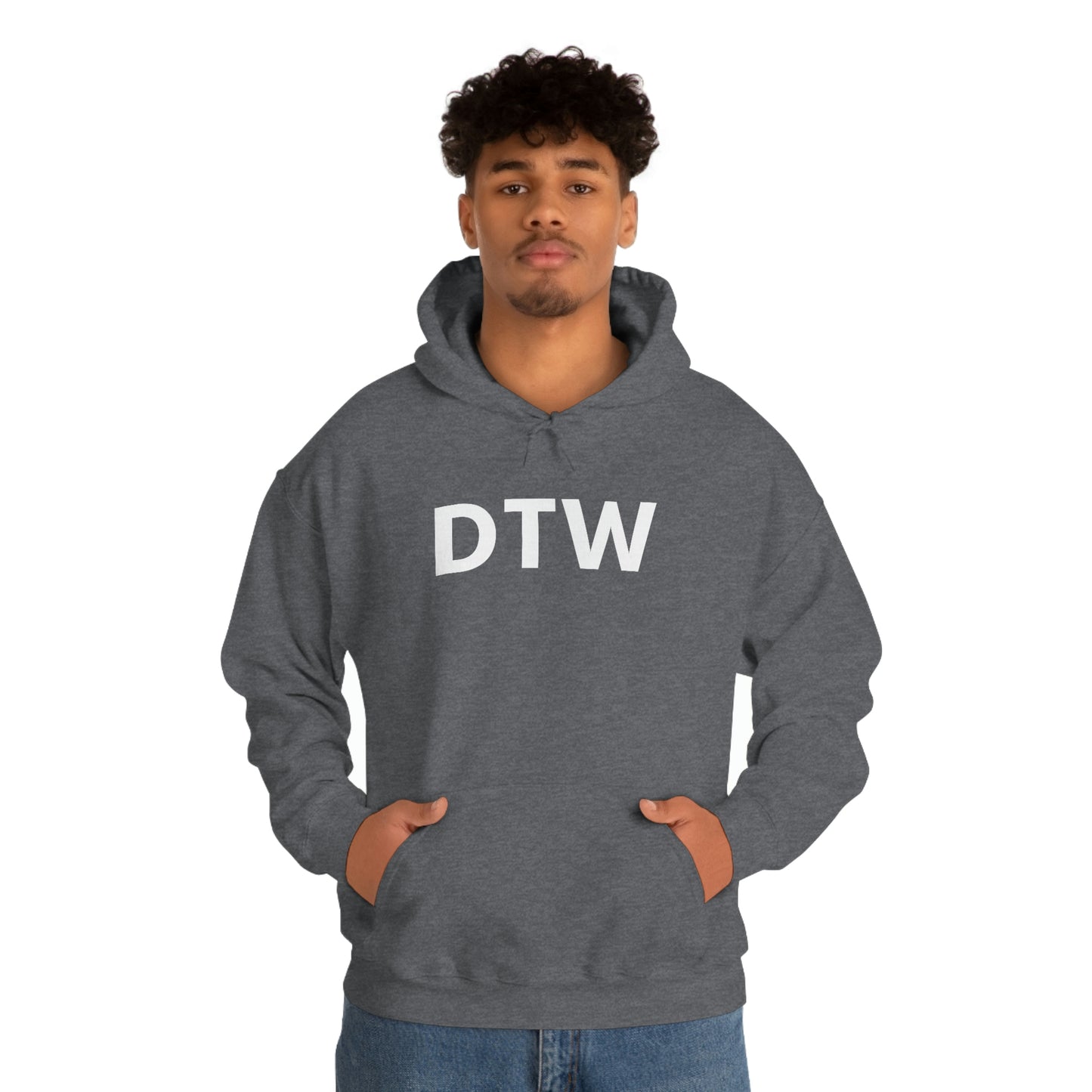 Detroit 'DTW' Hoodie | Unisex Standard