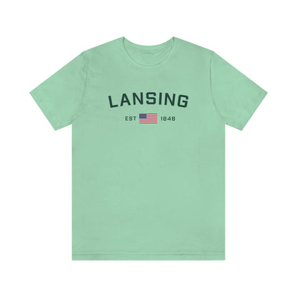 'Lansing EST 1848' T-Shirt | Unisex Standard Fit