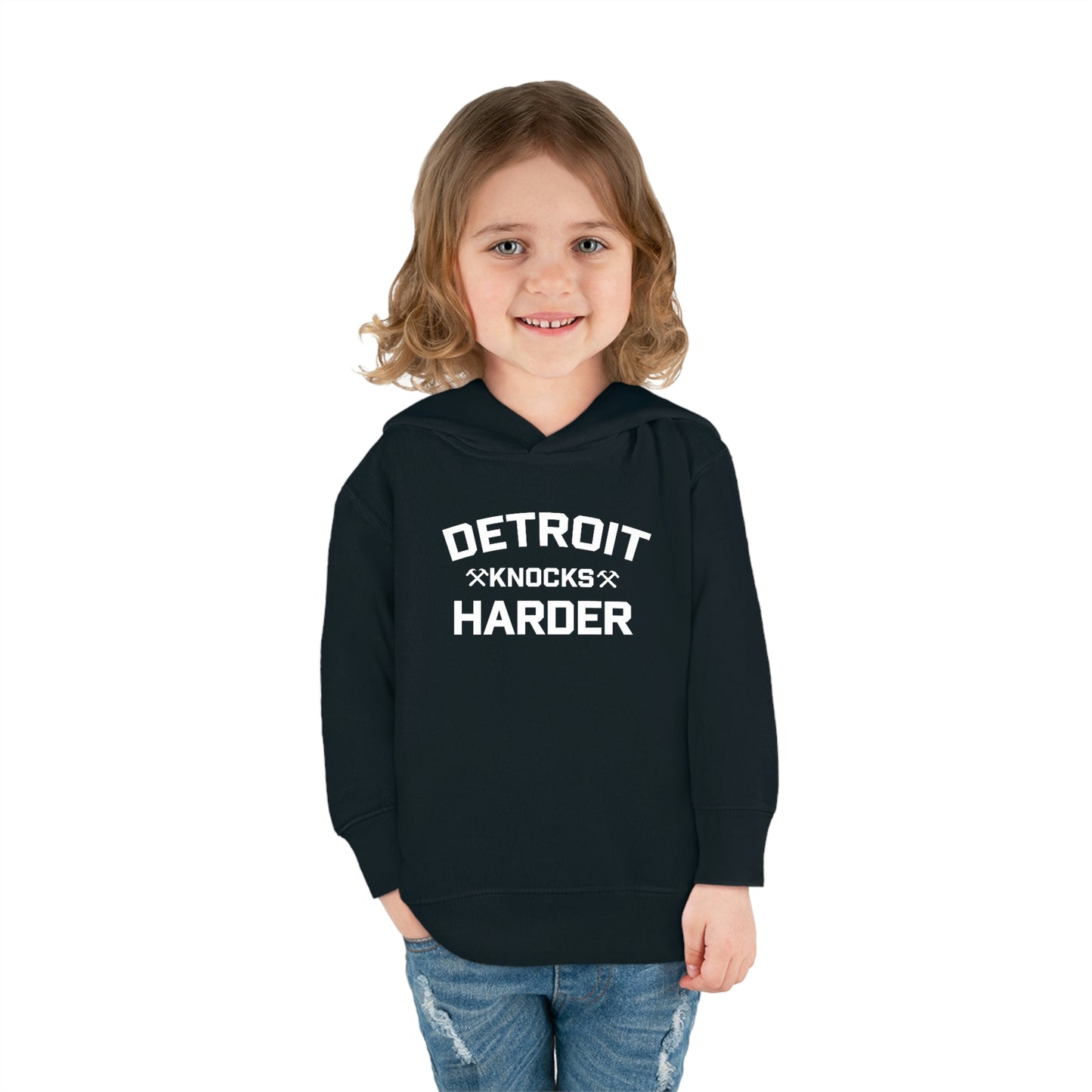 'Detroit Knocks Harder' Hoodie | Unisex Toddler