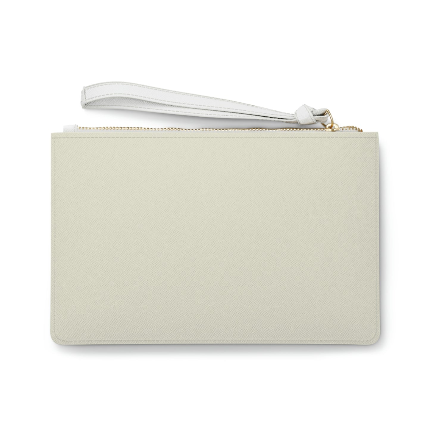 Michigan Upper Peninsula Clutch Bag (Ivory w/ Plum UP Outline)