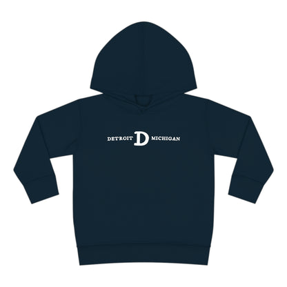 'Detroit Michigan' Hoodie (w/ Old French D) | Unisex Toddler