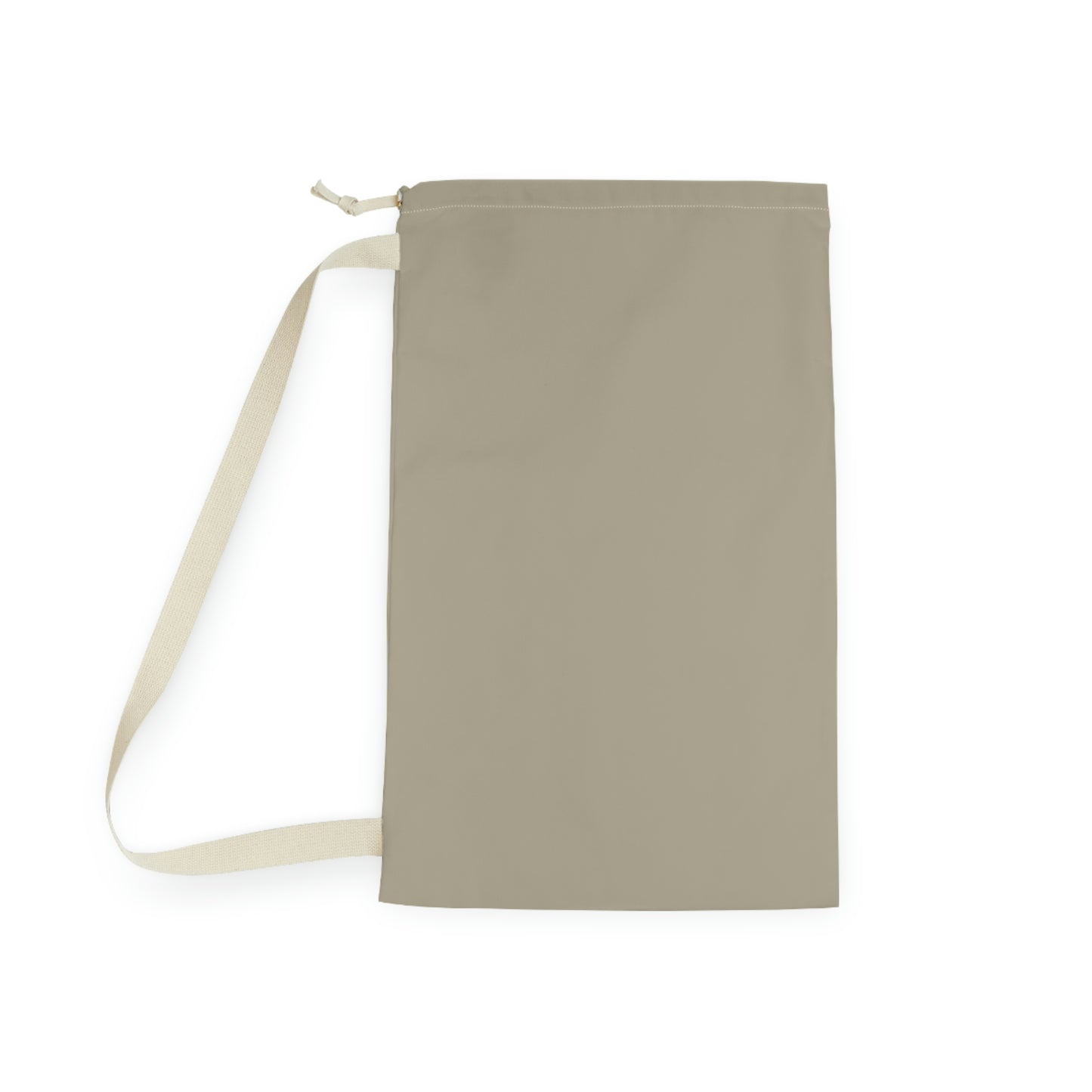 Michigan Upper Peninsula Laundry Bag (Petoskey Stone Beige w/ UP USA Flag Outline)