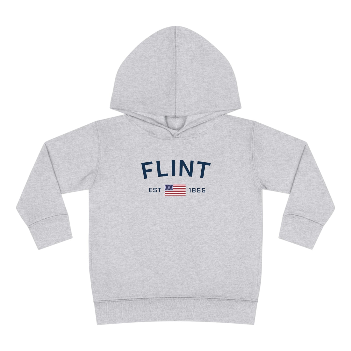 'Flint EST 1855' Hoodie (Whimsical Sans Font) | Unisex Toddler