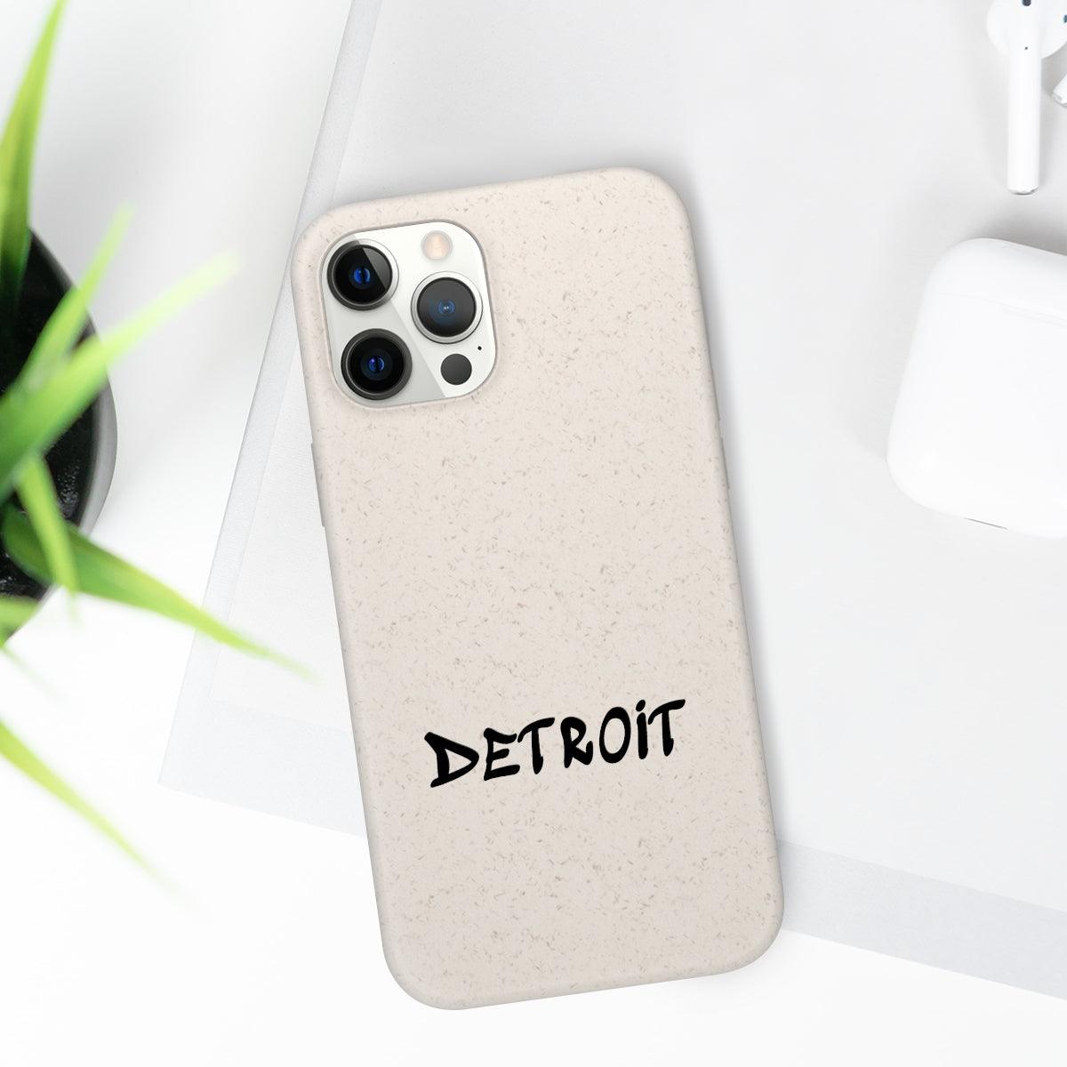 'Detroit' Phone Cases (1980s Hip Hop Font)  | Android & iPhone - Circumspice Michigan