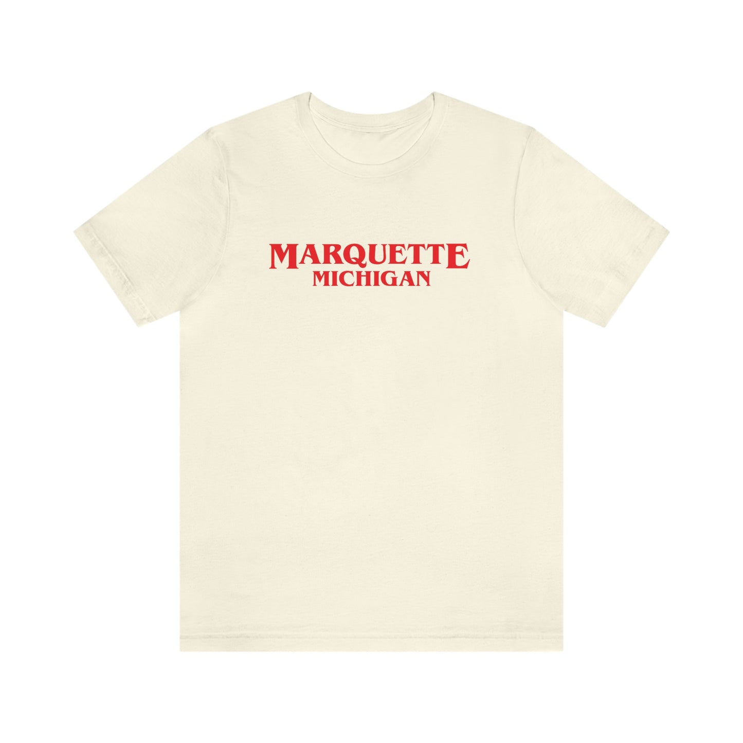 'Marquette Michigan' ' T-Shirt (1980s Drama Parody) | Unisex Standard Fit