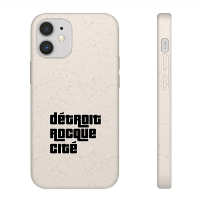 'Détroit Rocque Cité' Phone Cases (1970s Font) | Android & iPhone - Circumspice Michigan