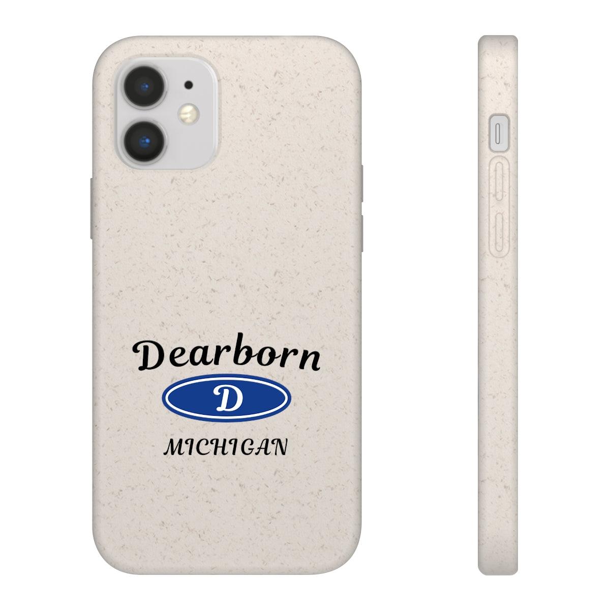 'Dearborn Michigan' Phone Cases (Automobile Parody) | Android & iPhone - Circumspice Michigan