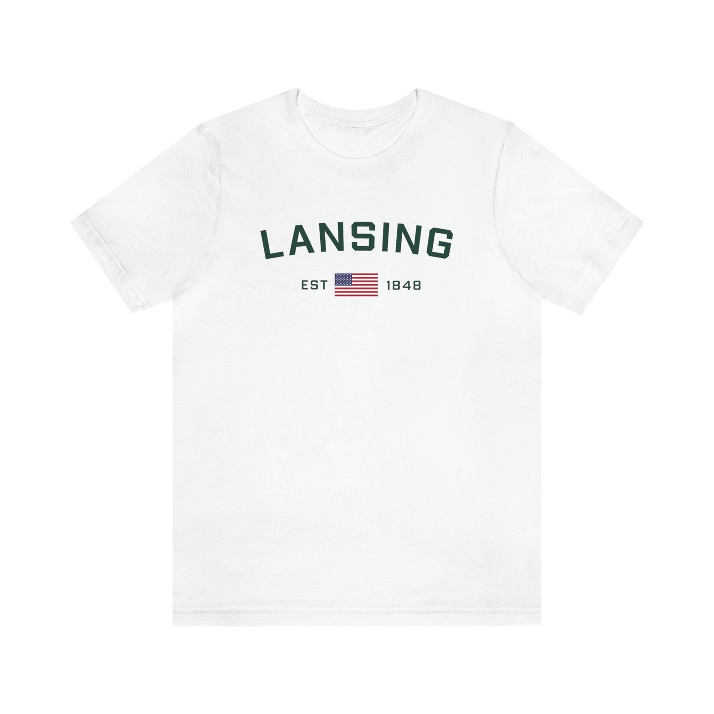 'Lansing EST 1848' T-Shirt | Unisex Standard Fit