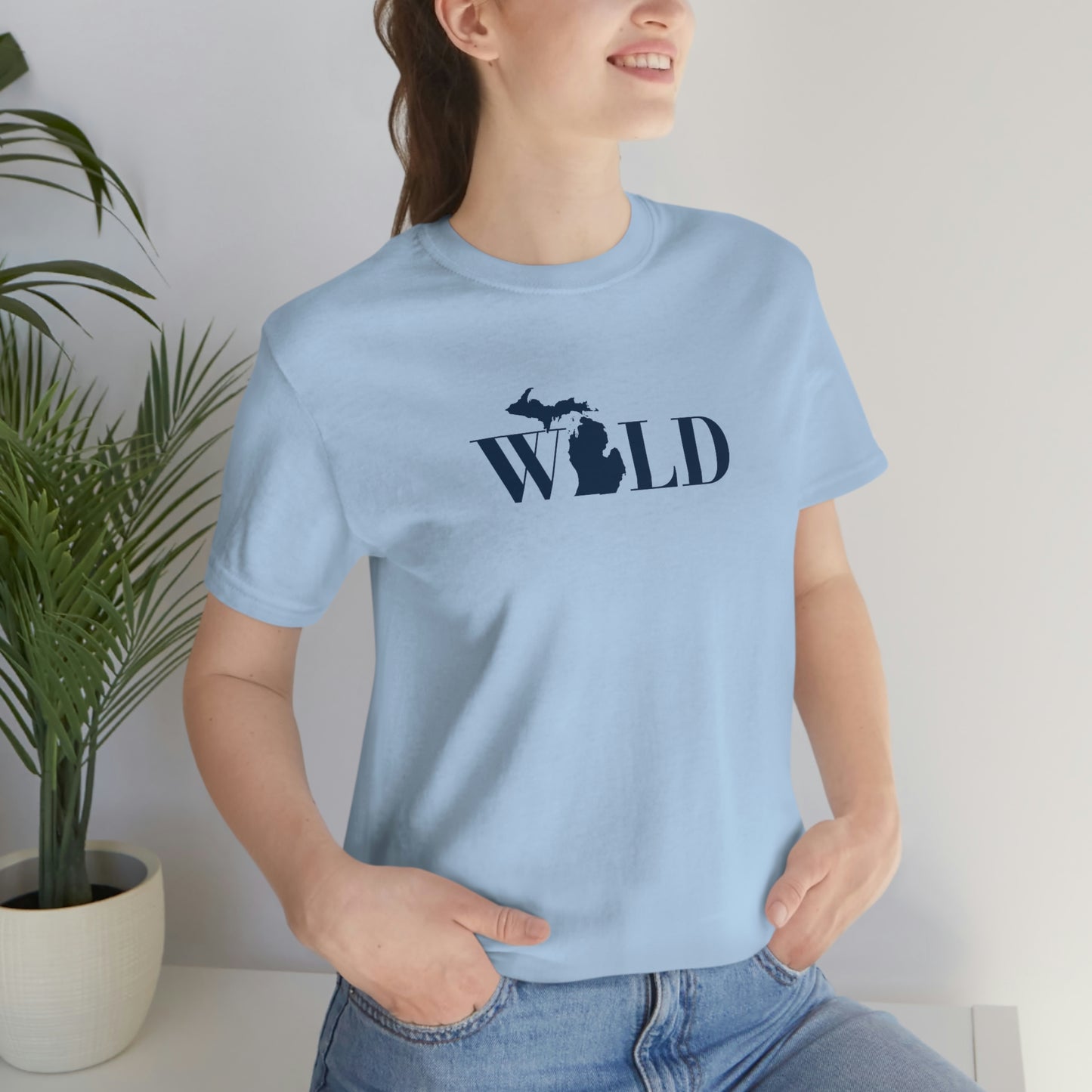 Michigan 'Wild' T-Shirt (Didone Font) | Unisex Standard Fit