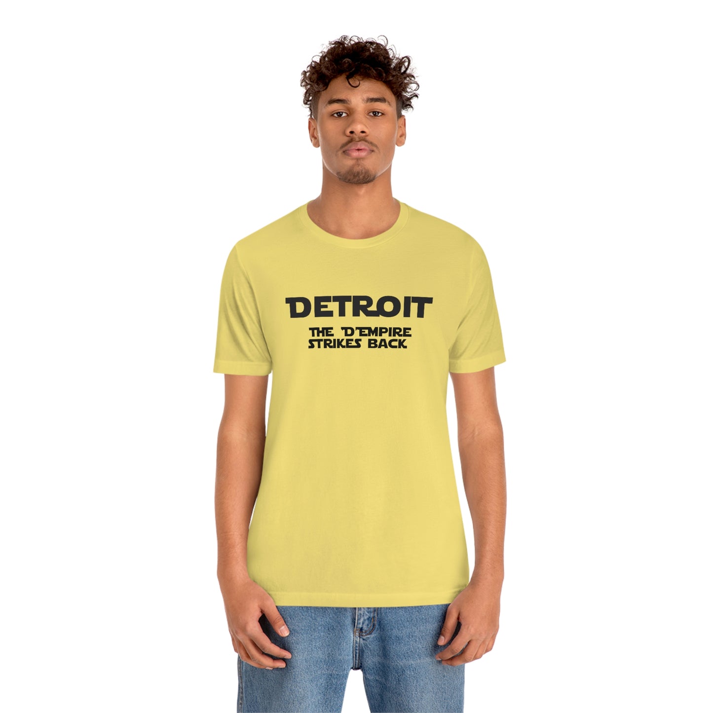 'Detroit the D'Empire Strikes Back' T-Shirt (1970s Sci-Fi Parody) | Unisex Standard Fit