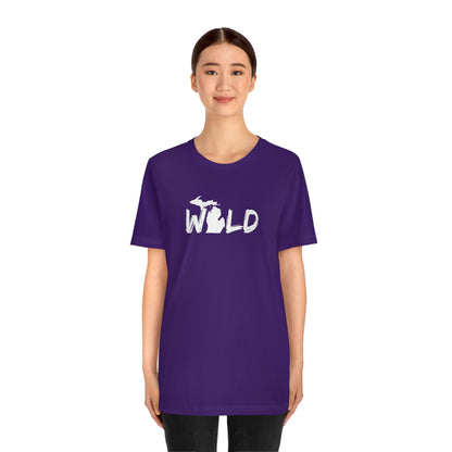 Michigan 'Wild' T-Shirt (Paintbrush Font) | Unisex Standard Fit