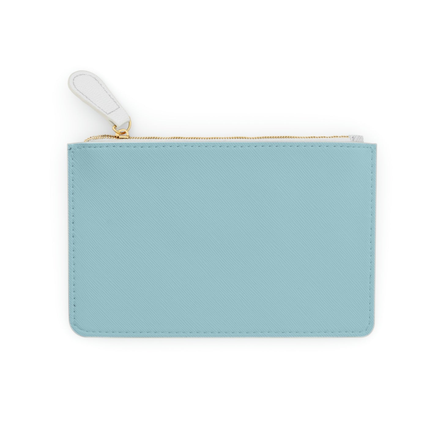 Michigan Upper Peninsula Mini Clutch Bag ('58 Caddie Blue w/ UP USA Flag Outline)