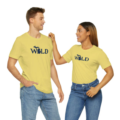 Michigan 'Wild' T-Shirt (Woodcut Font) | Unisex Standard Fit