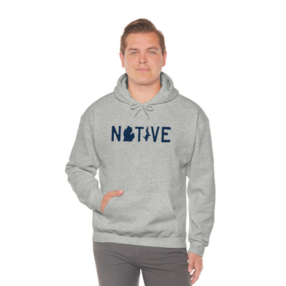 Michigan 'Native' Hoodie (Licence Plate Font) | Unisex Standard