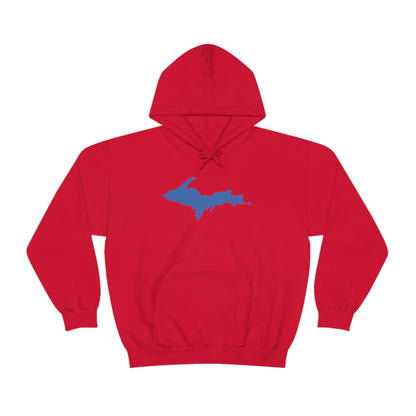 Michigan Upper Peninsula Hoodie (w/ Blue U.P. Outline) | Unisex Standard