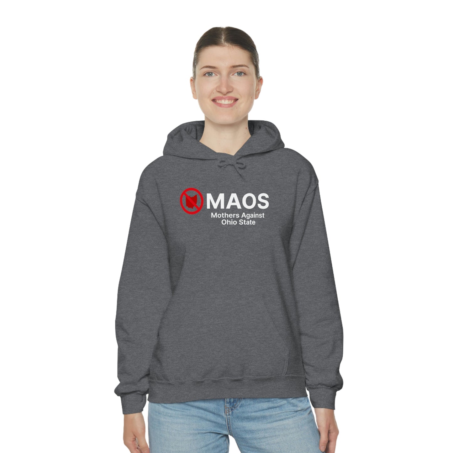 'MAOS Mothers Against Ohio State' Hoodie | Unisex Standard