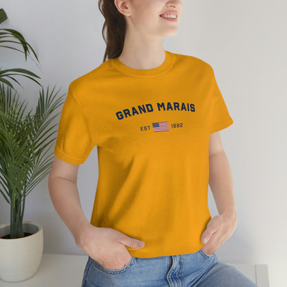 'Grand Marais EST 1882' T-Shirt | Unisex Standard Fit