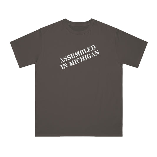 'Assembled in Michigan' T-Shirt | Organic Unisex