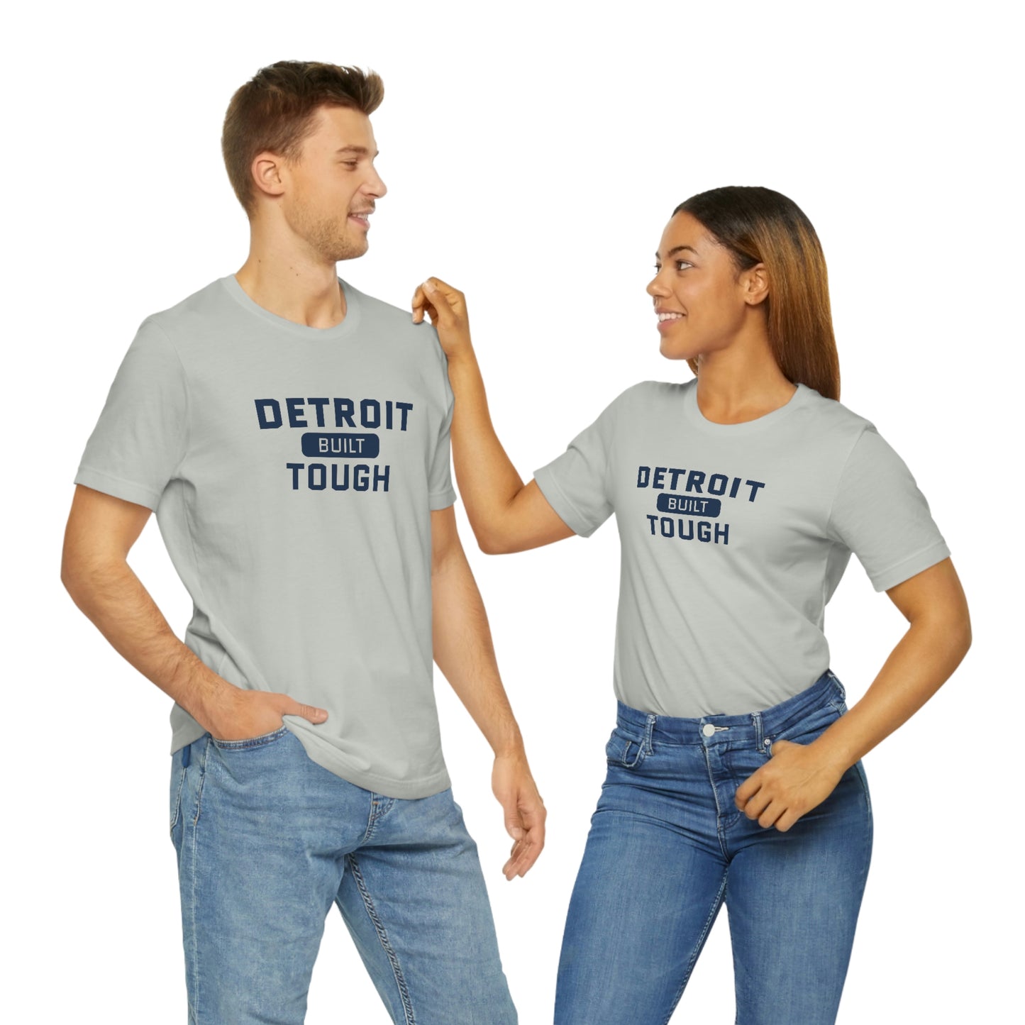 'Built Detroit Tough' T-Shirt | Unisex Standard Fit