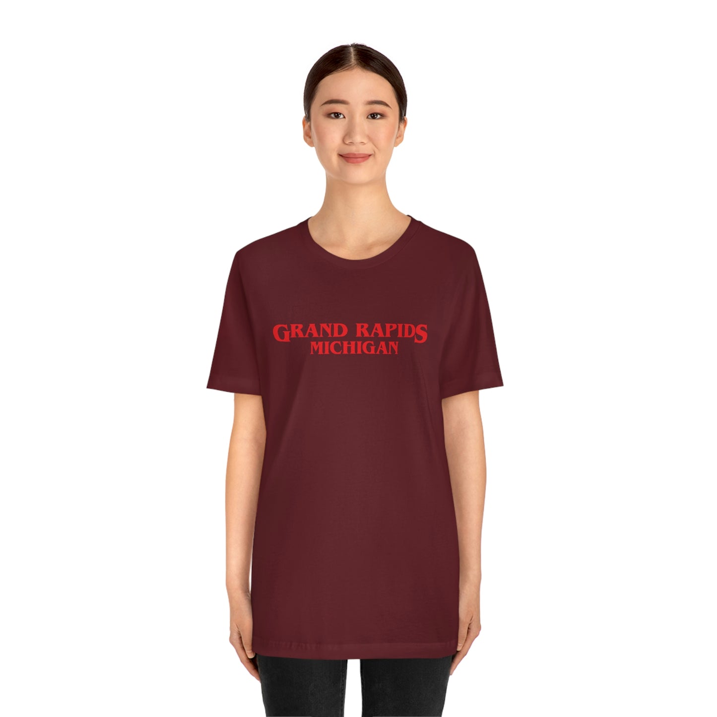 'Grand Rapids Michigan' ' T-Shirt (1980s Drama Parody) | Unisex Standard Fit