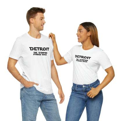 'Detroit the D'Empire Strikes Back' T-Shirt (1970s Sci-Fi Parody) | Unisex Standard Fit