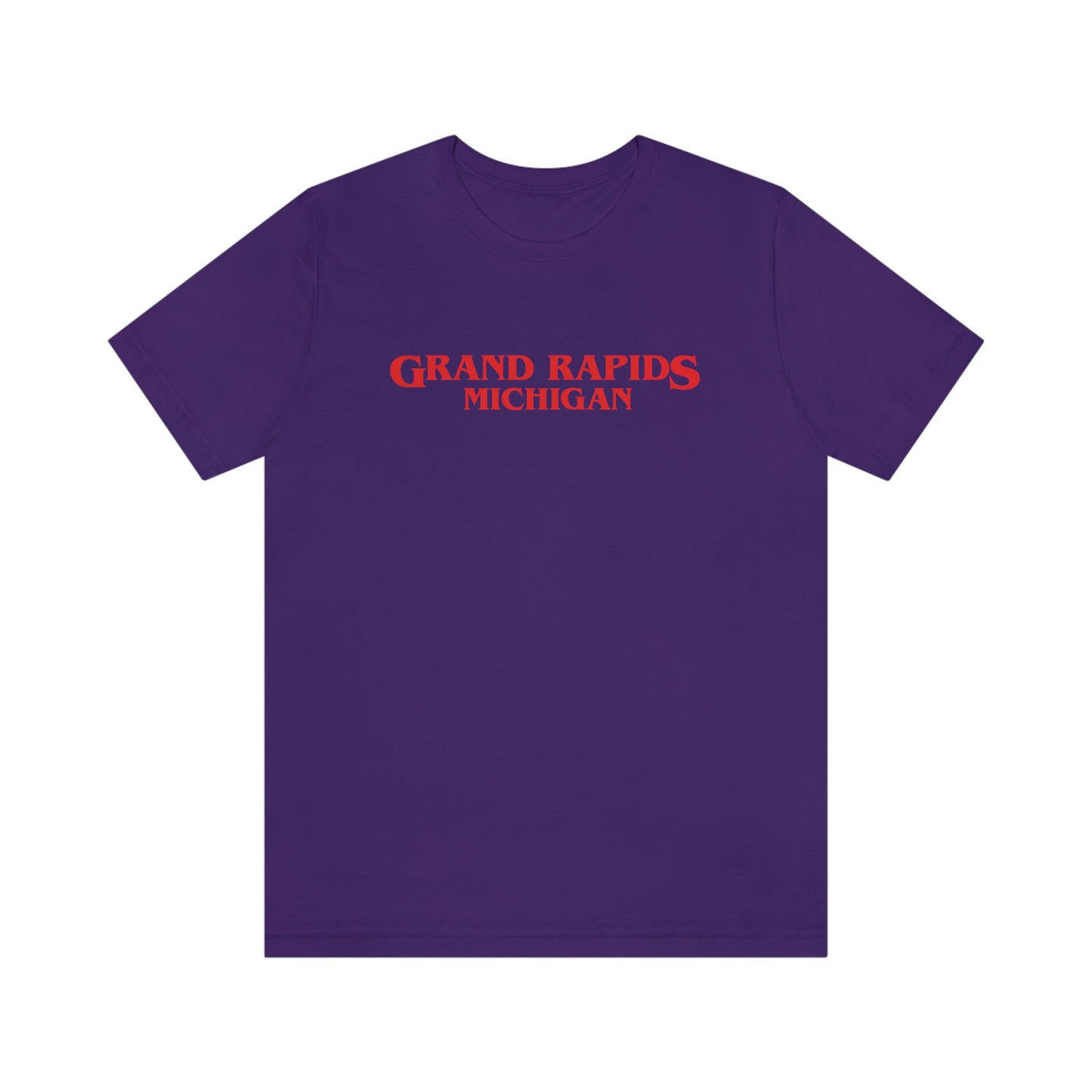 'Grand Rapids Michigan' ' T-Shirt (1980s Drama Parody) | Unisex Standard Fit