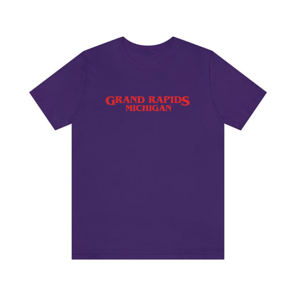 'Grand Rapids Michigan' ' T-Shirt (1980s Drama Parody) | Unisex Standard Fit