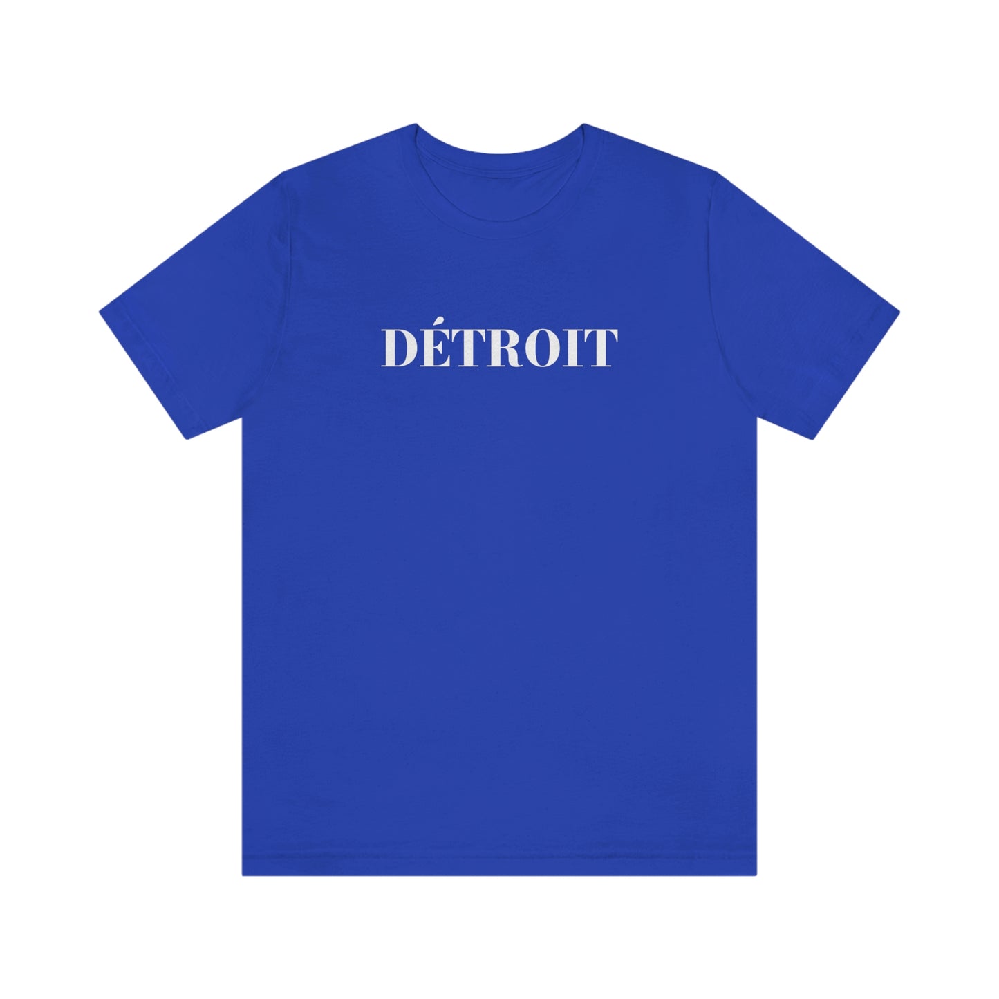 'Détroit' T-Shirt (Didone Font) | Unisex Standard Fit