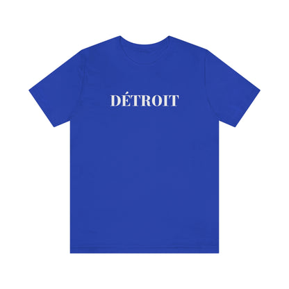 'Détroit' T-Shirt (Didone Font) | Unisex Standard Fit