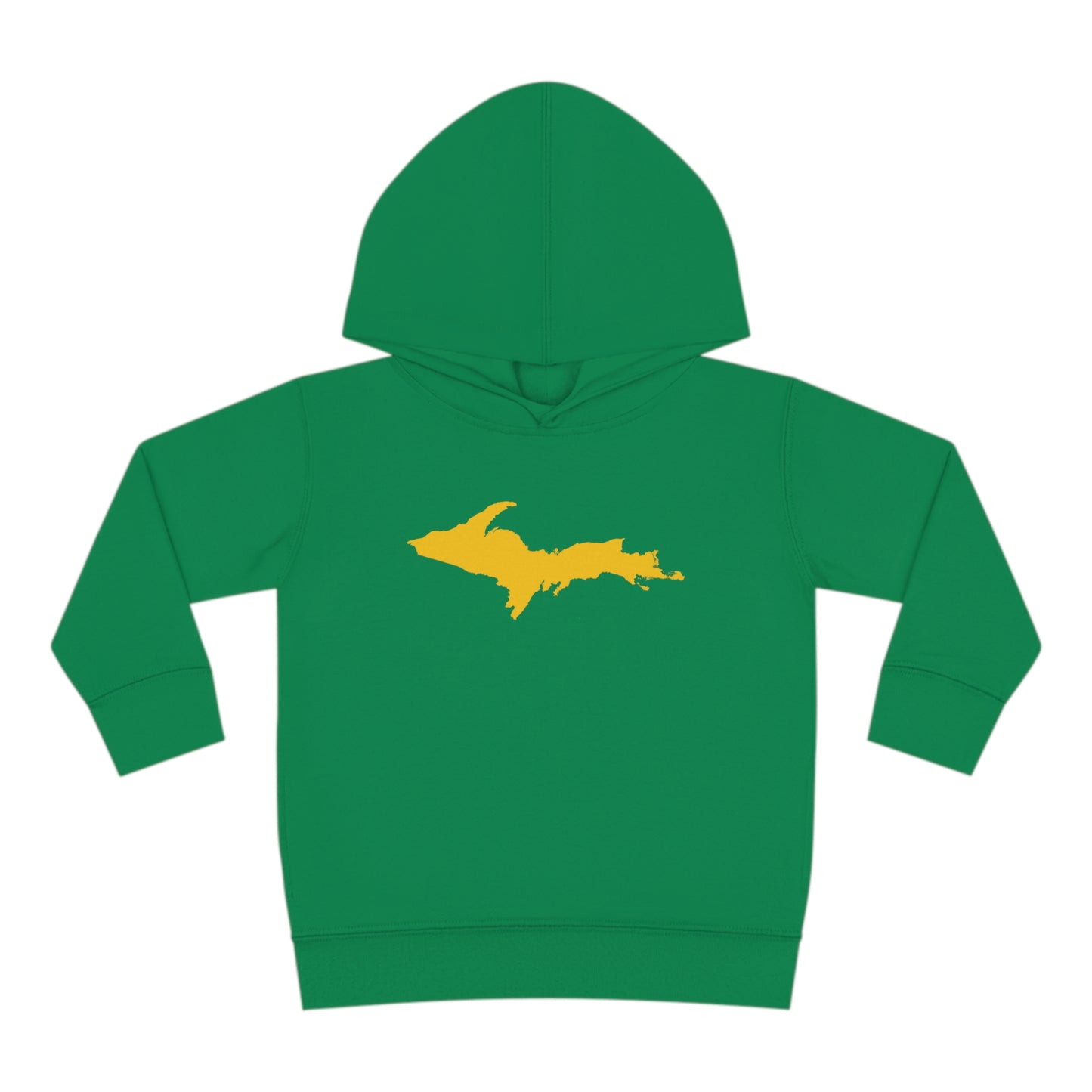 Michigan Upper Peninsula Hoodie (w/ Gold UP Outline) | Unisex Toddler