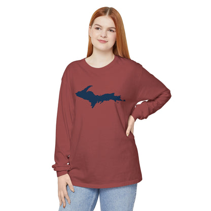 Michigan Upper Peninsula Garment-Dyed T-Shirt | Unisex Long Sleeve