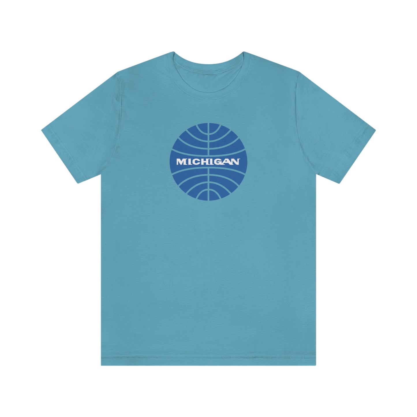 'Michigan' T-Shirt (Retro Airline Parody)  | Unisex Standard Fit