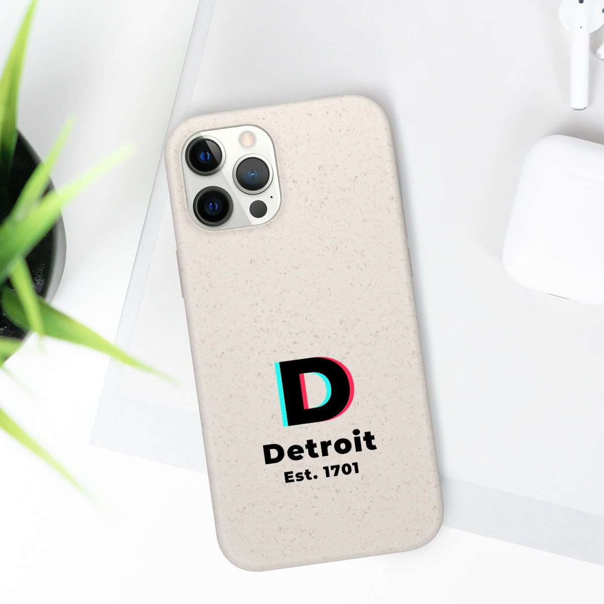 'Detroit Est. 1701' Phone Cases (Social Media Parody) | Android & iPhone