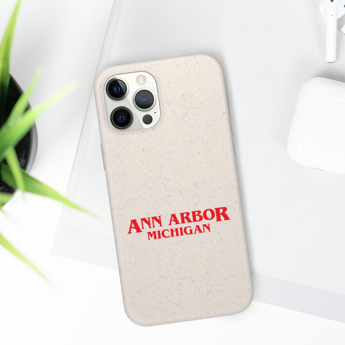 'Ann Arbor Michigan' Phone Cases (1980s Drama Parody) | Android & iPhone - Circumspice Michigan