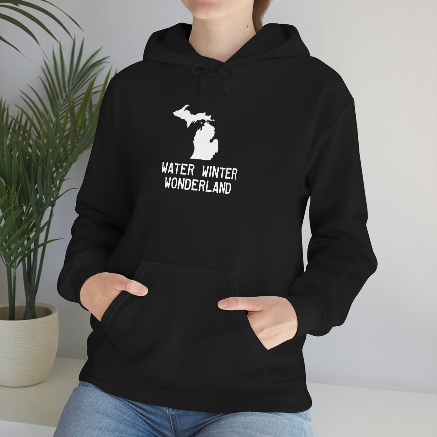 Michigan 'Water Winter Wonderland' Hoodie | Unisex Standard