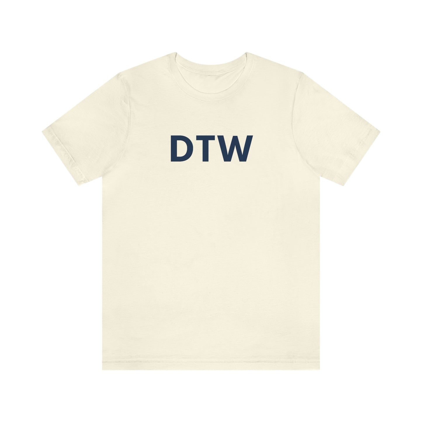 Detroit 'DTW' T-Shirt | Unisex Standard Fit