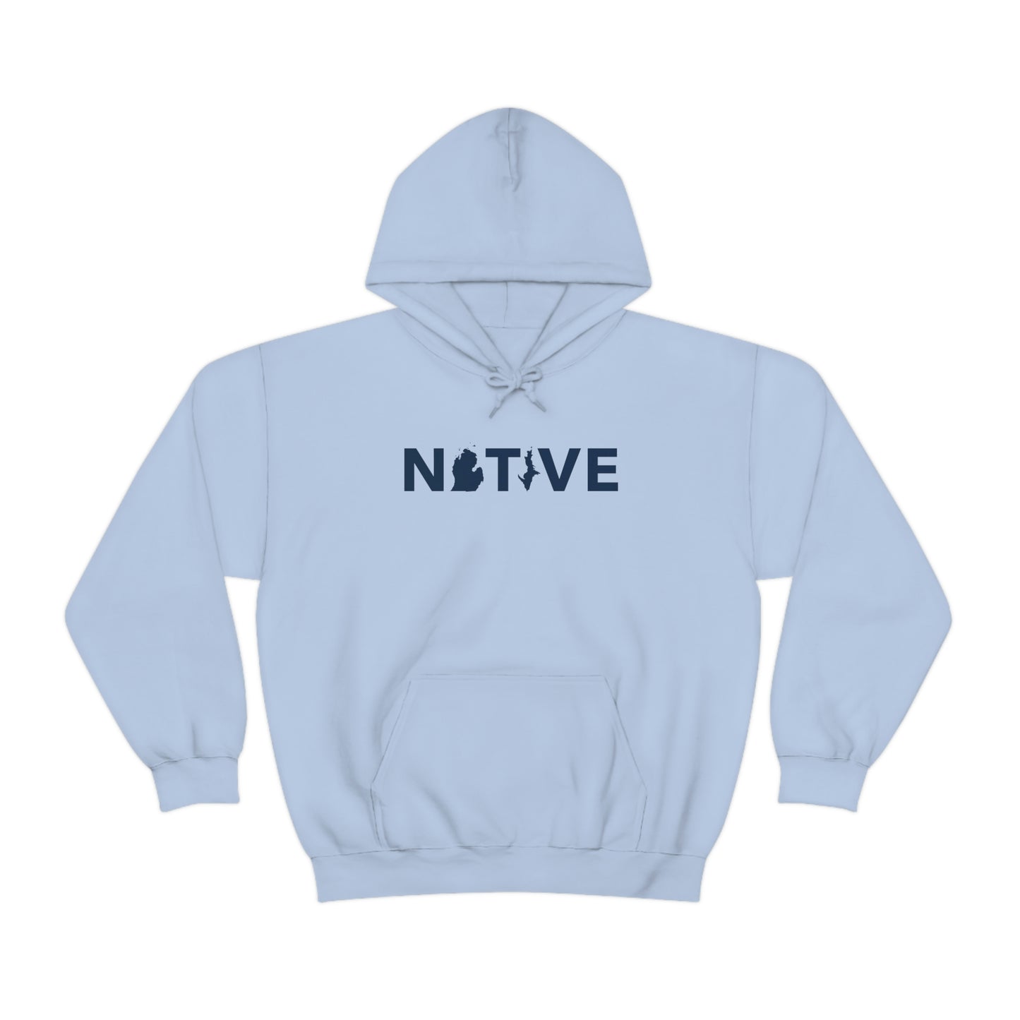 Michigan 'Native' Hoodie (Geometric Sans Font) | Unisex Standard