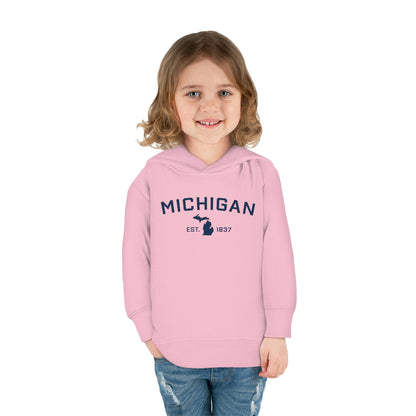 'Michigan EST 1837' Hoodie | Unisex Toddler