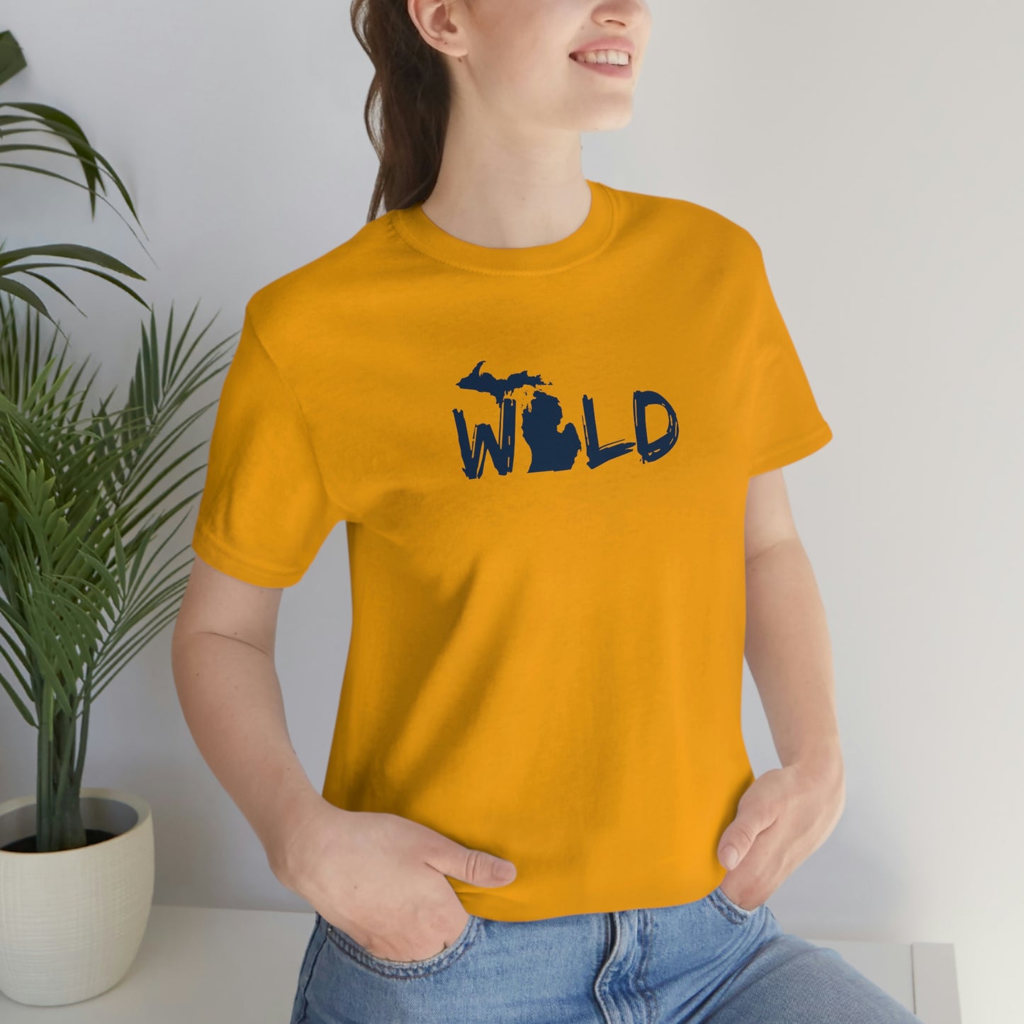 Michigan 'Wild' T-Shirt (Paintbrush Font) | Unisex Standard Fit