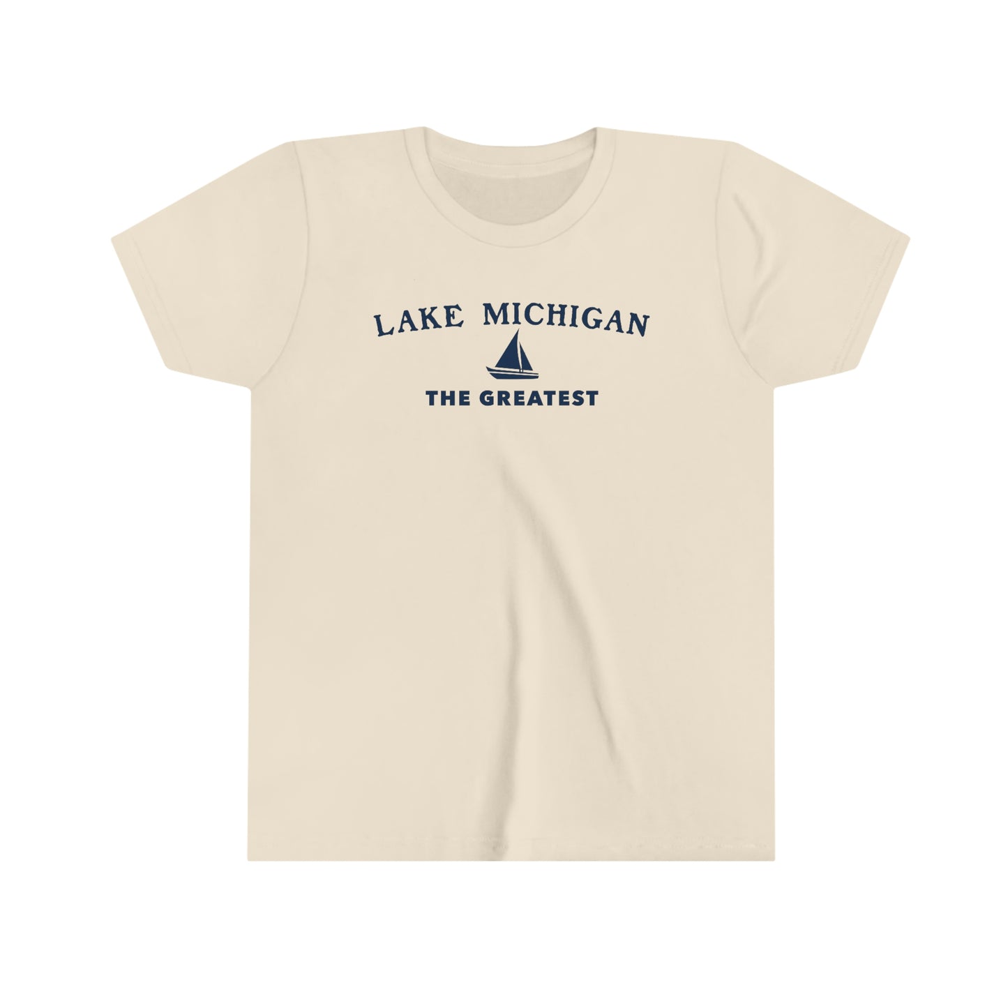 'Lake Michigan The Greatest' T-Shirt | Youth Short Sleeve