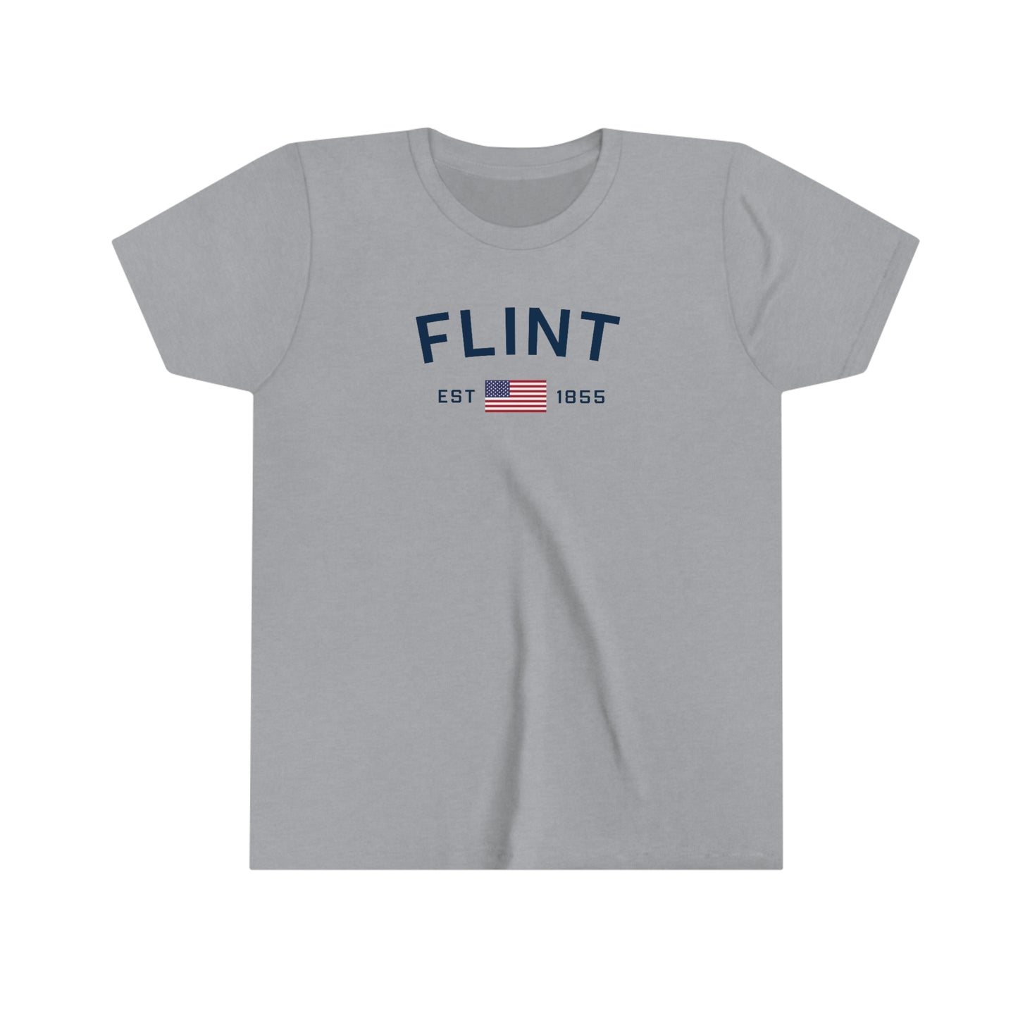 'Flint EST 1855' T-Shirt | Youth Short Sleeve