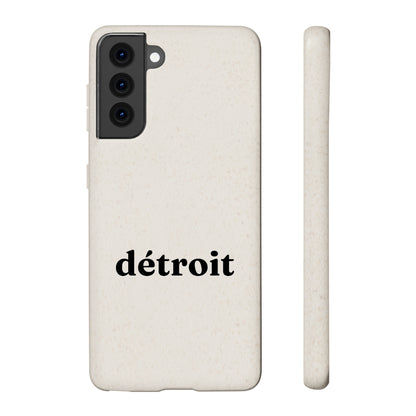 'Détroit' Phone Cases (Old Style Serif Font) | Android & iPhone